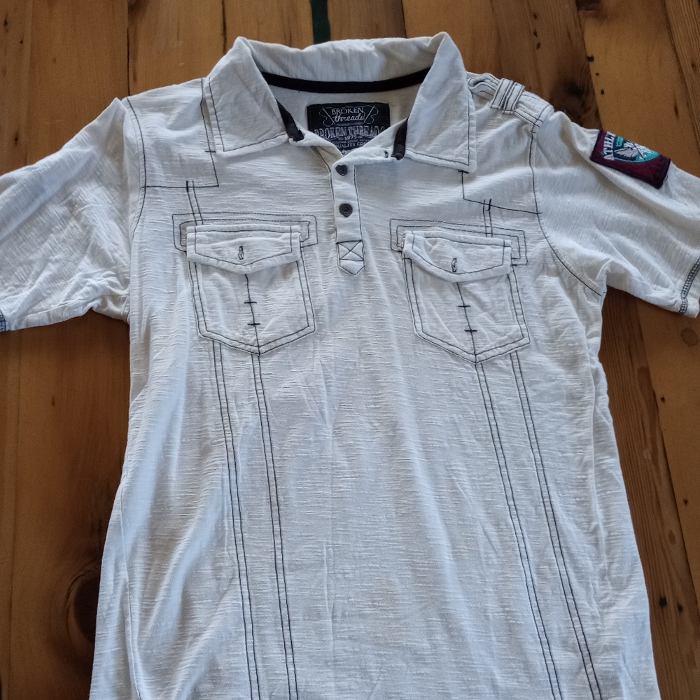 Men's broken thread shirt